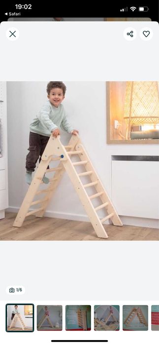 Drabinka namiot wspinaczka dla dzieci