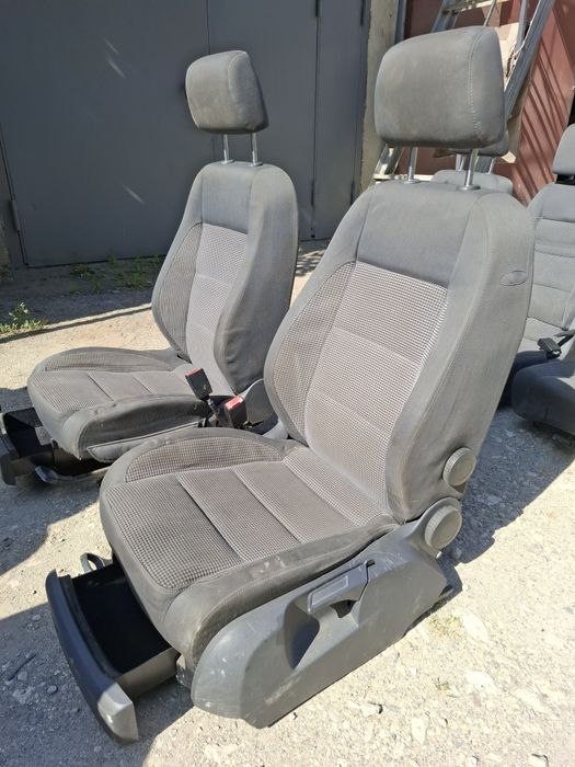 Сидіння відкидні RECARO купе кожа Рекаро НИВА 2108 сидения сідушки