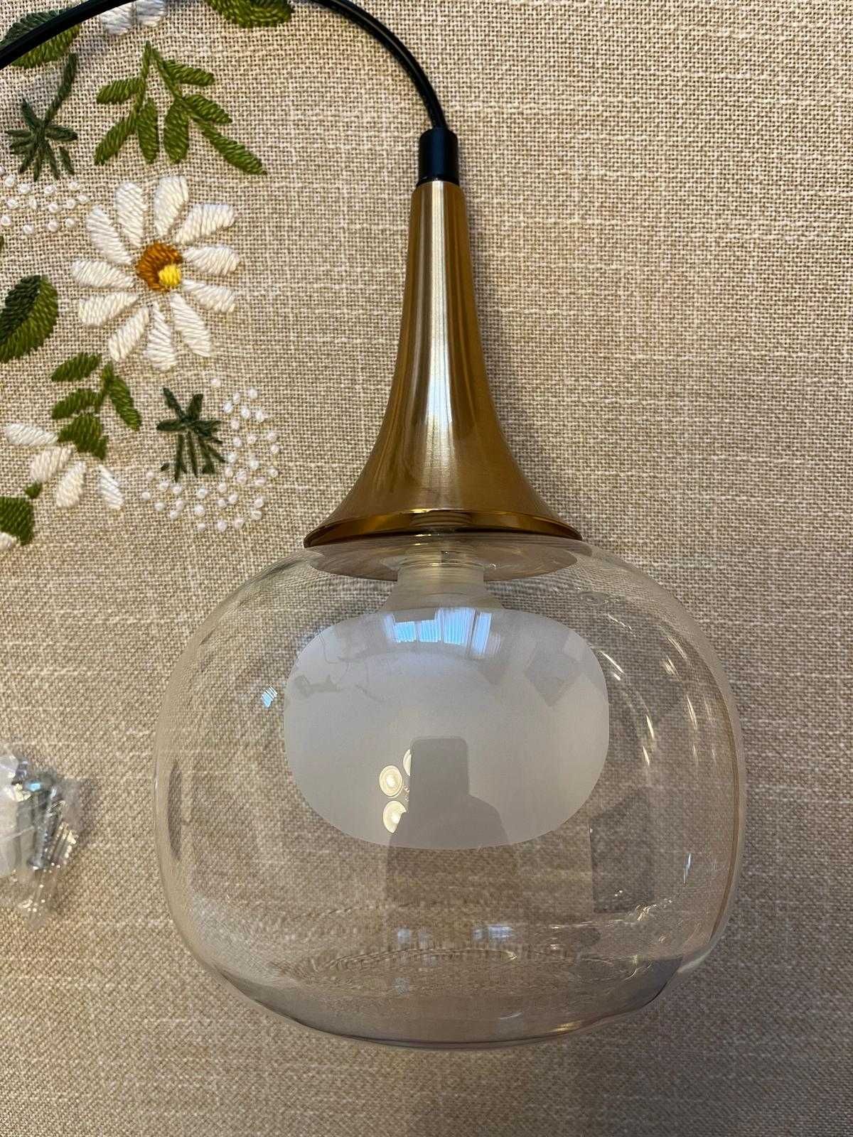 Eleganckie lampy wiszące - model włoski (kpl.: 1 zwis + 3 zwisy)
