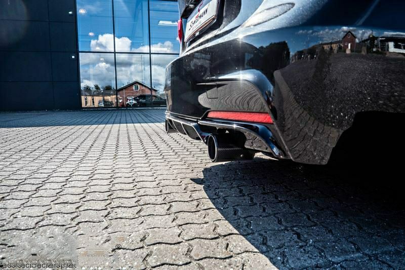 Bmw f30/f31 Dyfuzor dokładka zderzaka M-PERFORMANCE czarny połysk