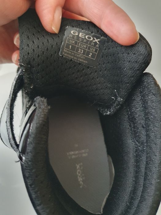 Geox Washiba sneakersy wysokie botki dla dziewczynki rozm 33 jak nowe!