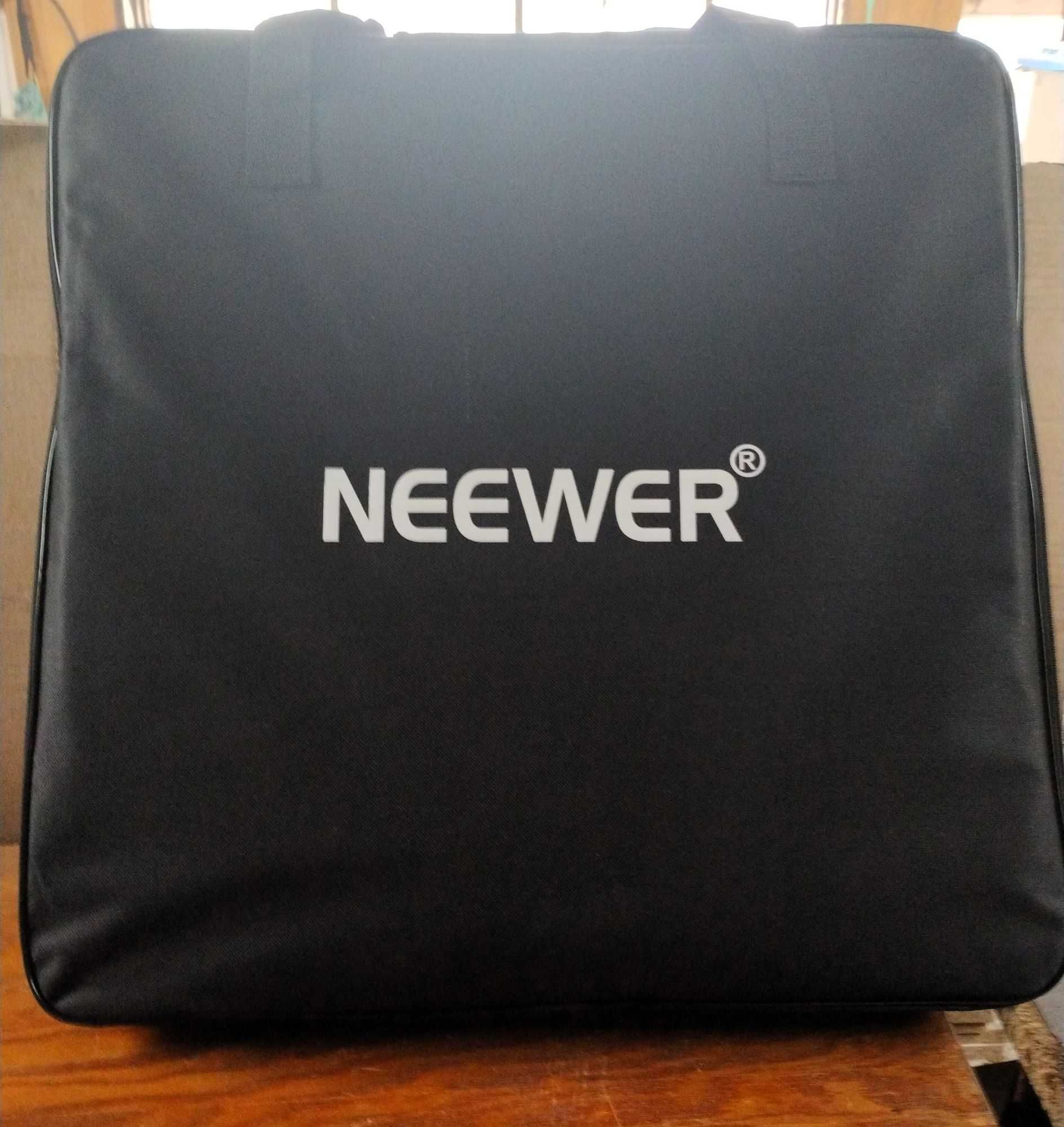 NEEWER NL-360ARC 18 cali Ultra cienka 2-kolorowa okrągła lampa LED 70W