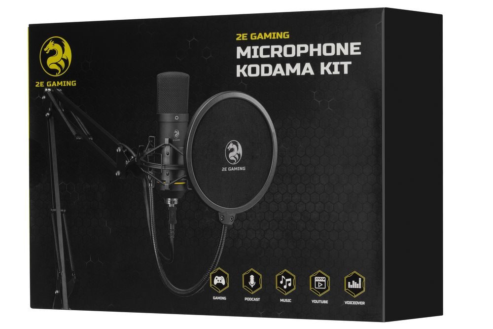 Мікрофон 2E Gaming Kodama Kit Black