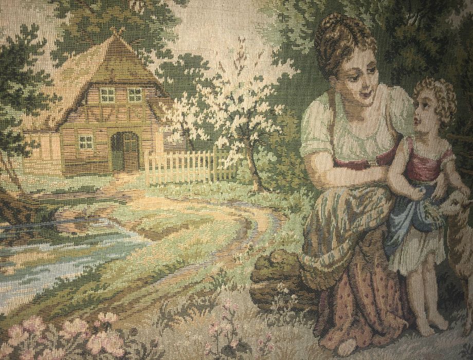 Quadro Gobelin antigo