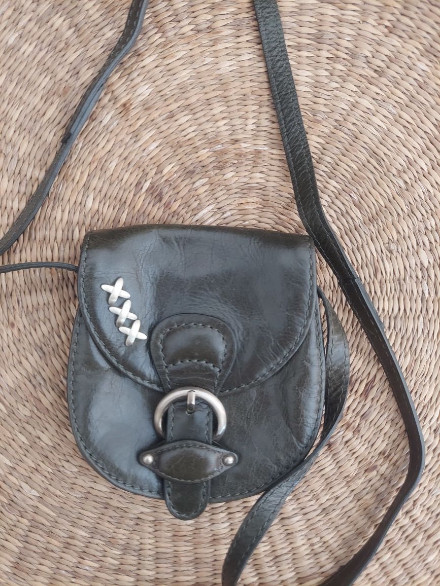 Radley nowa, stylowa torebka mini skóra natur