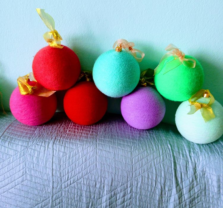 Bombka upominek i bombki na choinkę ręcznie robione