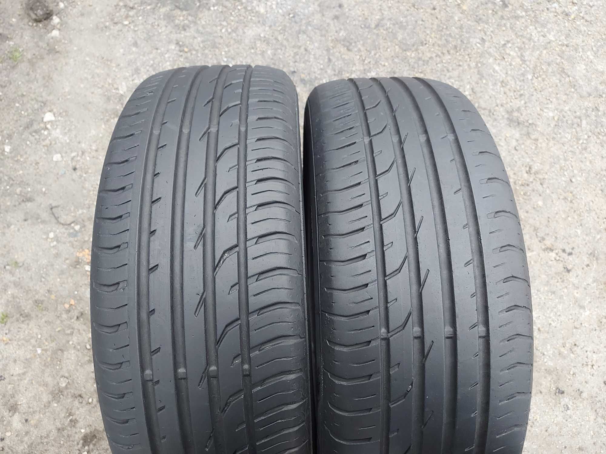 Opony Continental 215/55/R18 2szt letnie około 7mm