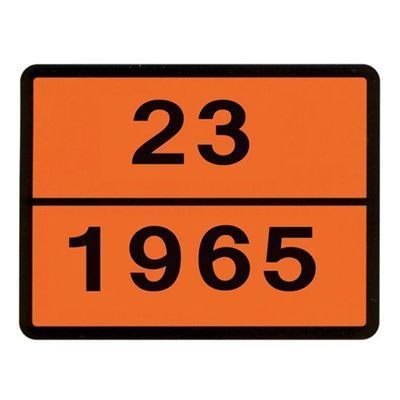 Tablica Adr Paliwa Ciekłe 23/1965 Lpg 30X40