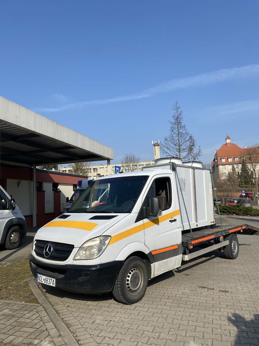 Autolawewa, skrzynia. Mercedes sprinter wciągarka, pneumatyka