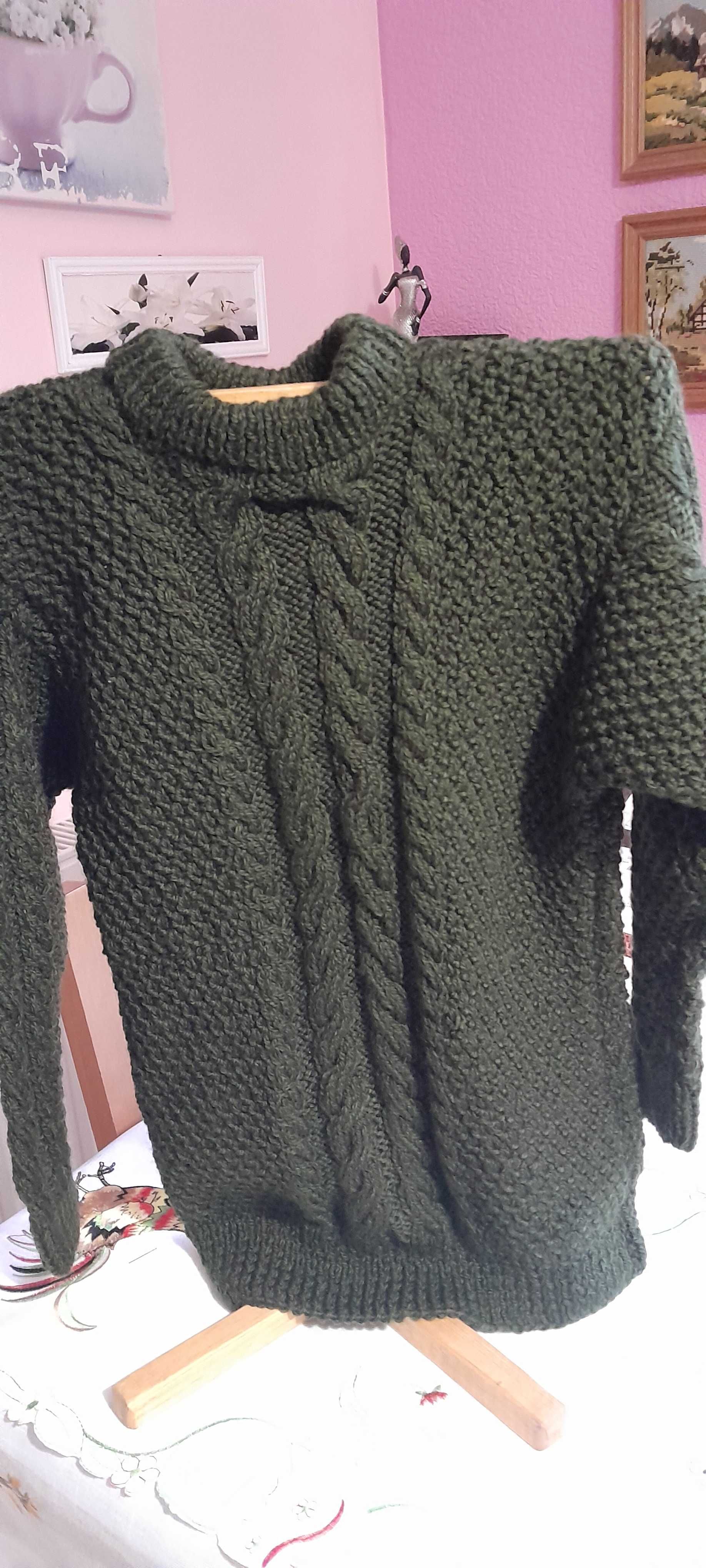sweter-męski zrobiony ręcznie