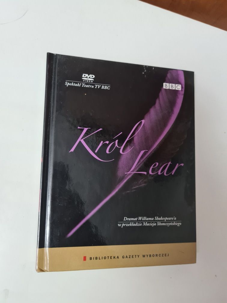 Król Lear - książka z filmem na DVD