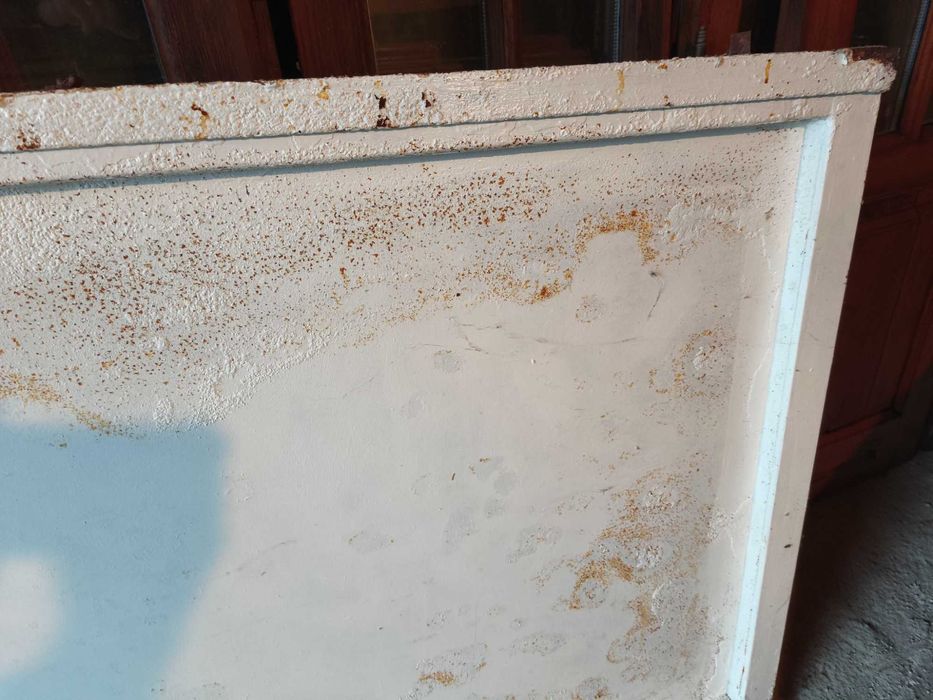 Porta exterior em ferro