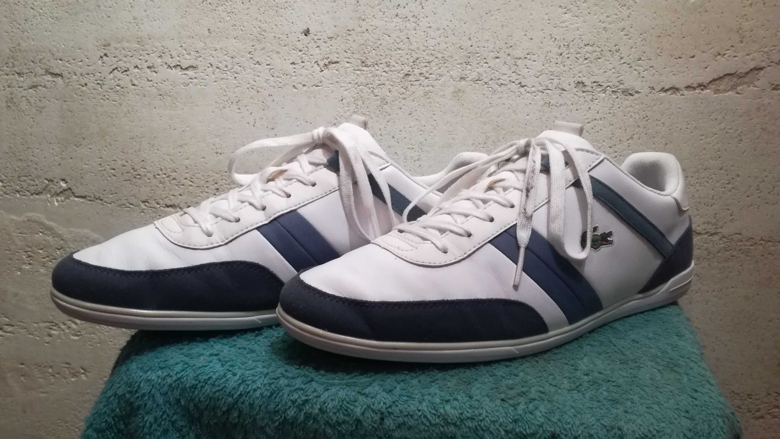 Sneakersy LACOSTE GIRON 316 1 SPM r.41 skóra stan bardzo dobry