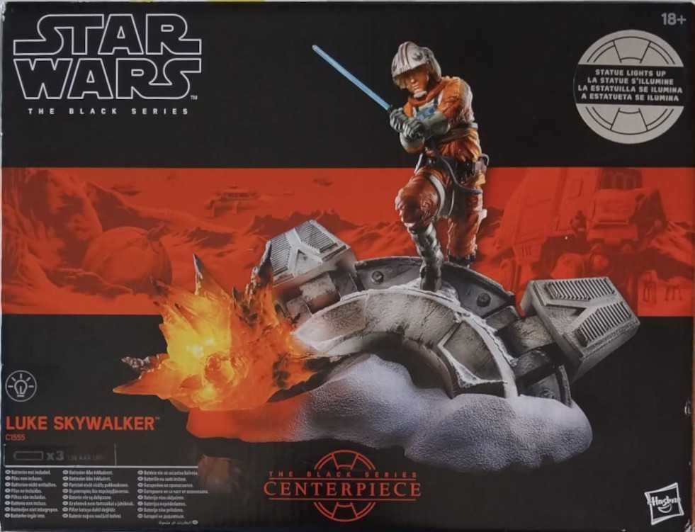 Figura Star Wars Black Series peça central LUKE SKYWALKER