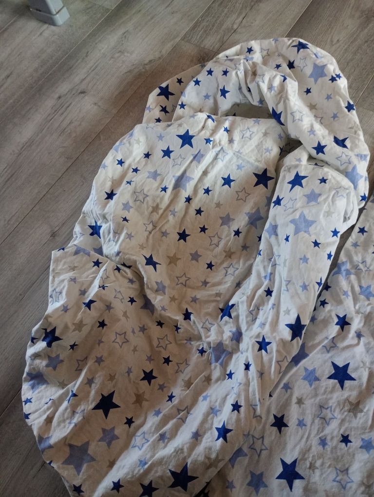 Kołderka do wózka plus prześcieradło do lozeczka