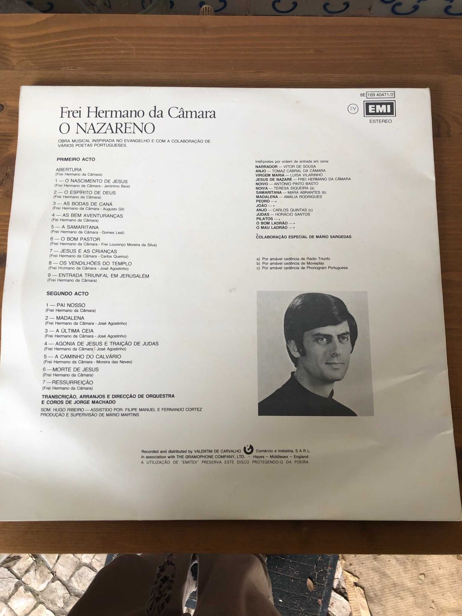 LP  Vinil  "O Nazareno"  -  Frei Hermano da Câmara