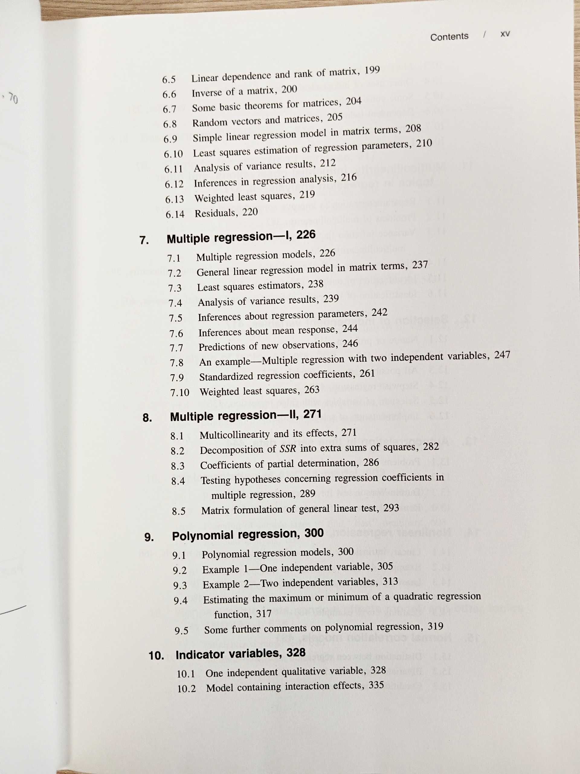 Applied Linear Statistical Models Second Edition J. Neter W. Wasserman