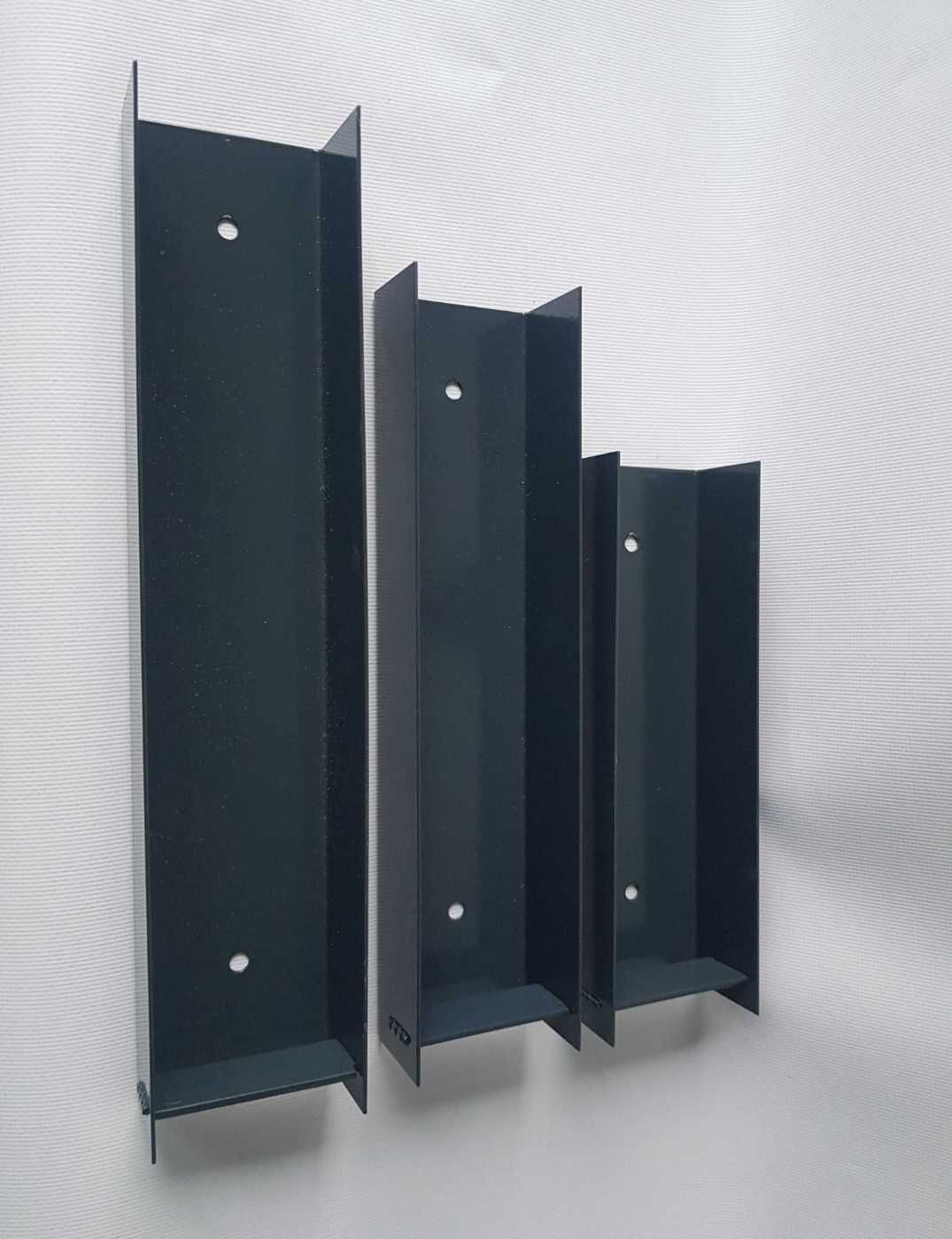 Łącznik metalowy ceownik h 30cm ogrodzenie panel słupek 60x40 pecka