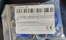 10 Tags RFID 13.56MHz porta chaves