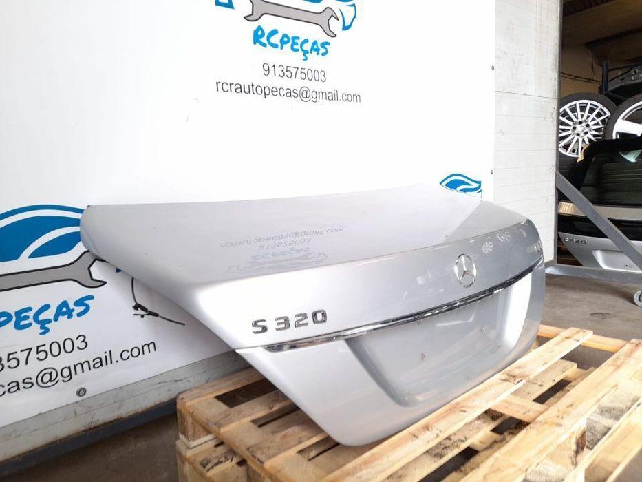 PORTA TAMPA MALA MERCEDES BENZ CLASS S W221 SEDAN CARRO FECHO PUXADOR