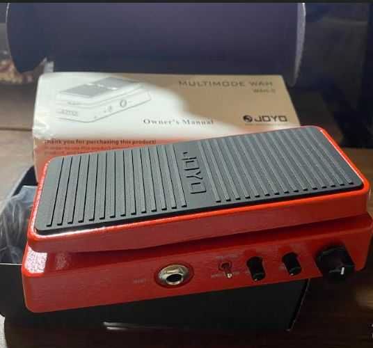 Гитарная педаль WAH и громкости в мини формате JOYO 2 в 1 Wah/Volume