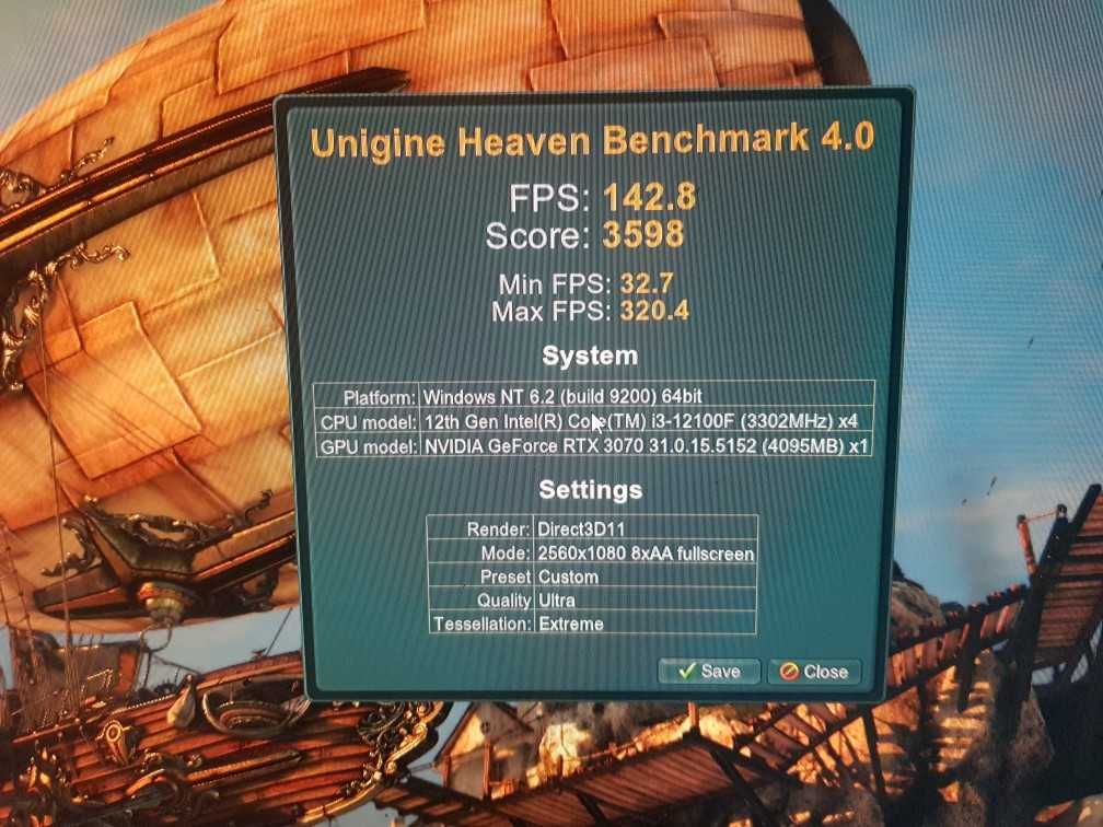 i3 12gen/16gb ddr4/ssd+m.2+hdd/rtx3070/gwarancja
