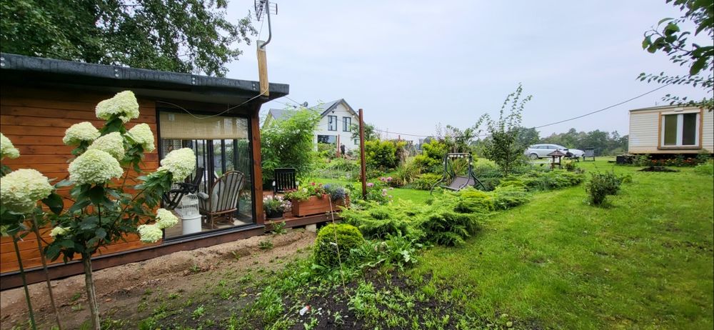 Działka budowlana na mazurach nad jeziorem 1500 m2 służebność w plaży