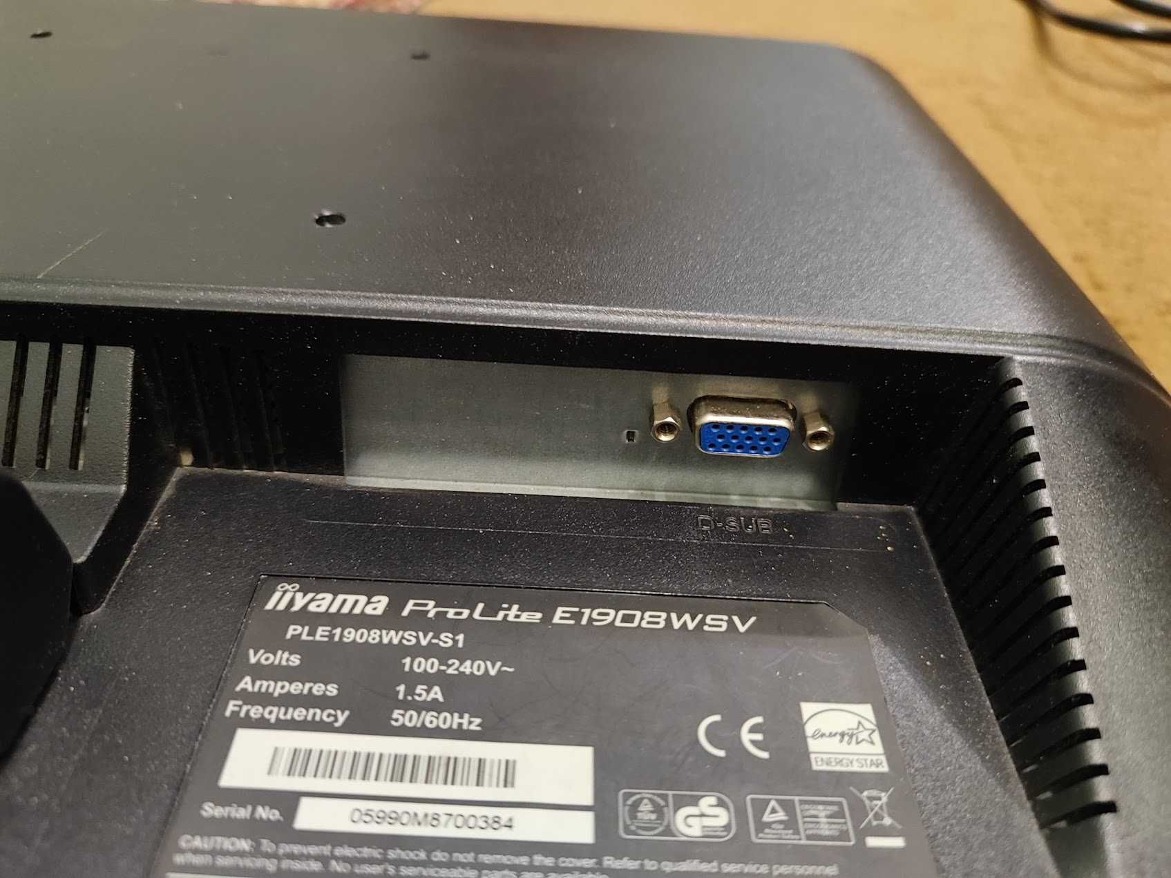 монитор iiyama prolite e1908wsv