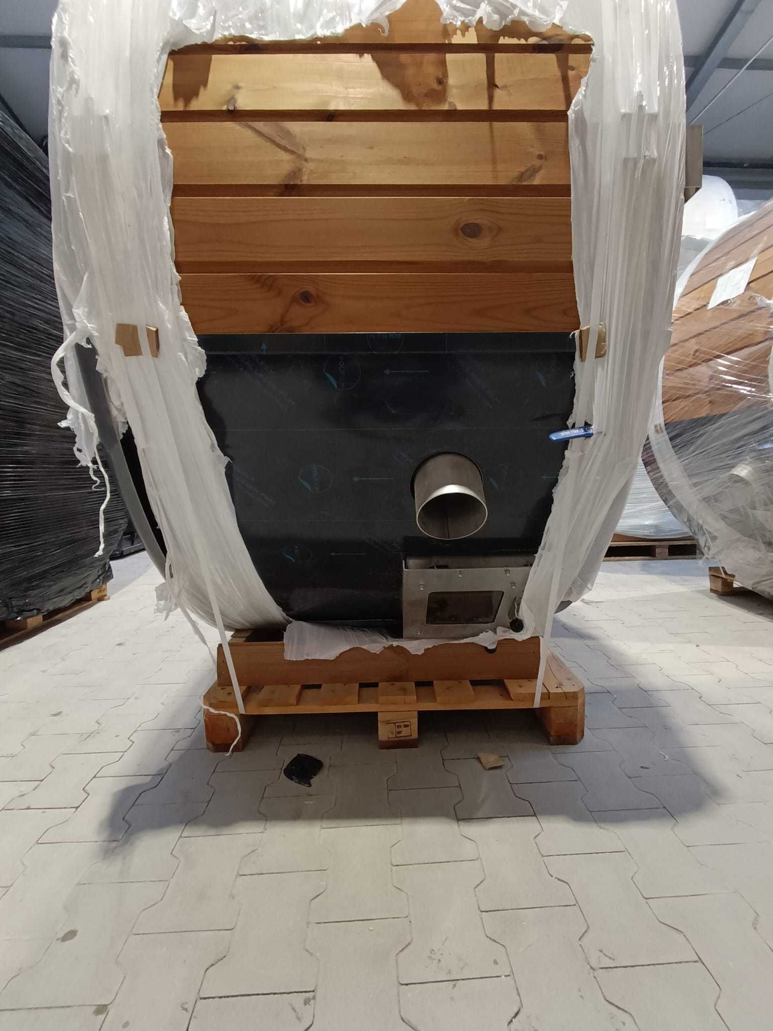 Balia Ogrodowa Domowe SPA Basen Jacuzzi Hot Tub Piec stal 316