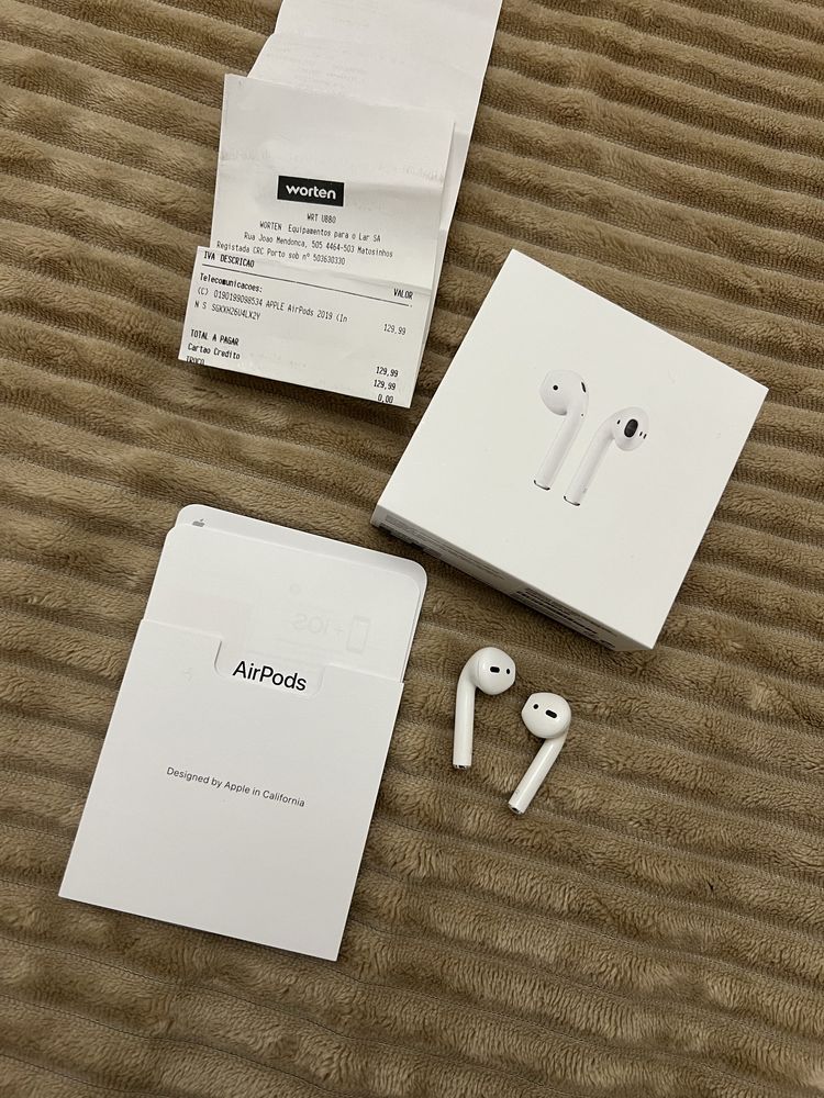 Airpods 2019 sem caixa