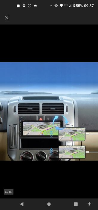 Radio samochodowe 1din 6886C