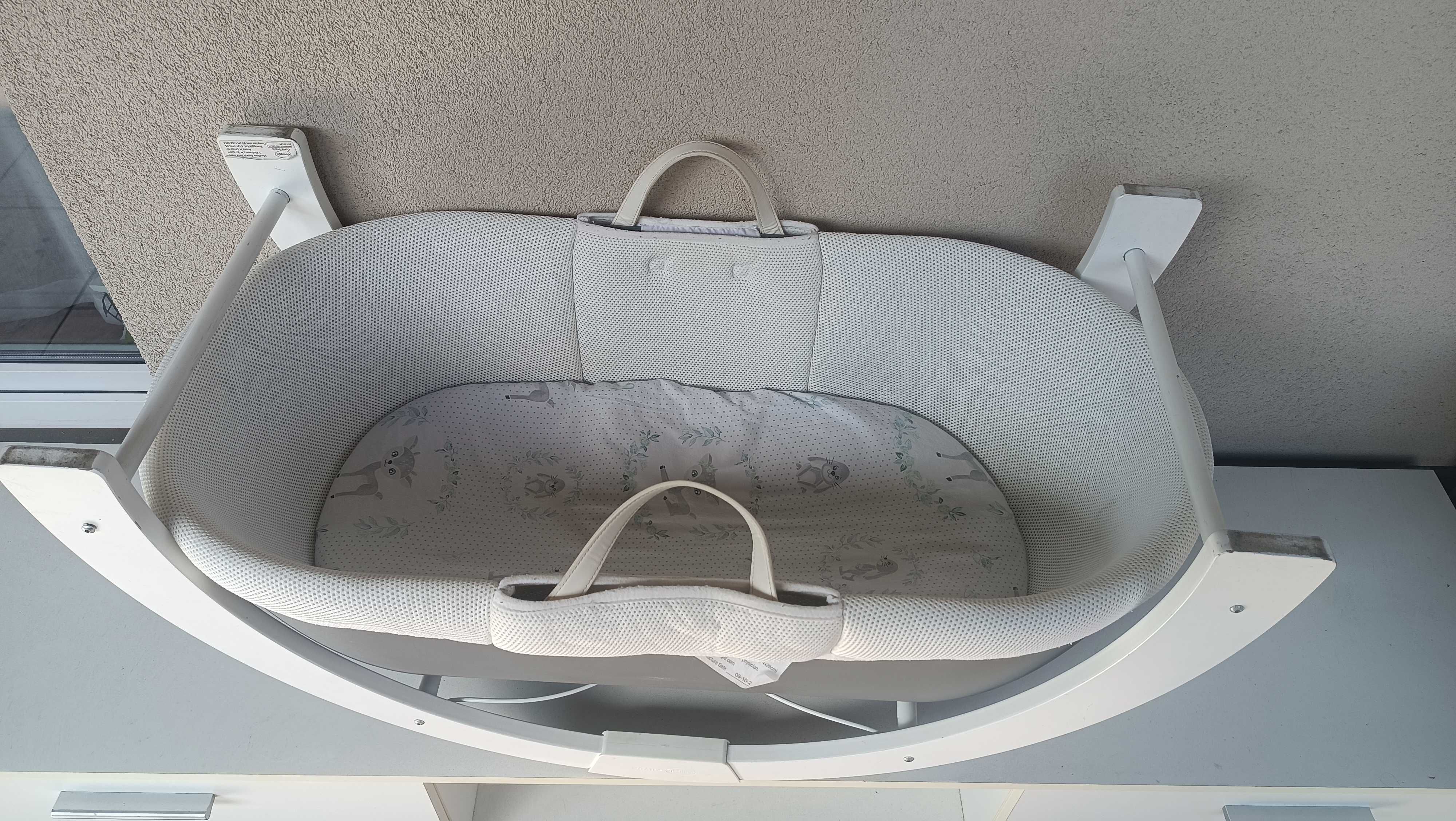 Kosz Mojzesza Shnuggle curve lozeczko bujak