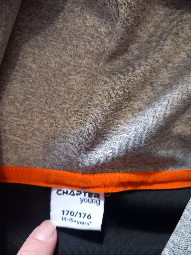 Bluza chłopięca z kapturem sportowa na wiek 14/15 lat