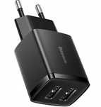 Szybka ładowarka sieciowa Baseus 2x USB-A, 10,5W