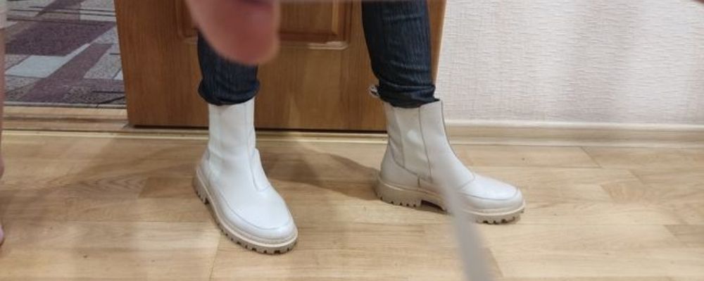 Cапоги натуральна шкіра на 39р