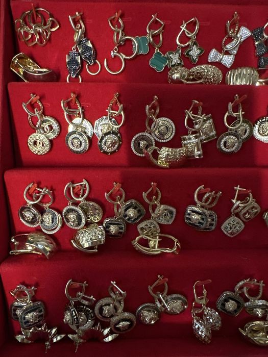 złote kolczyki 585  duży wybór Wrocław ceny już  od 299zl/g