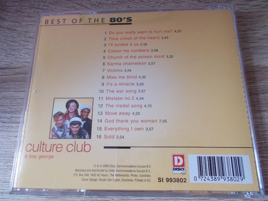 Boy George e Culture Club best of