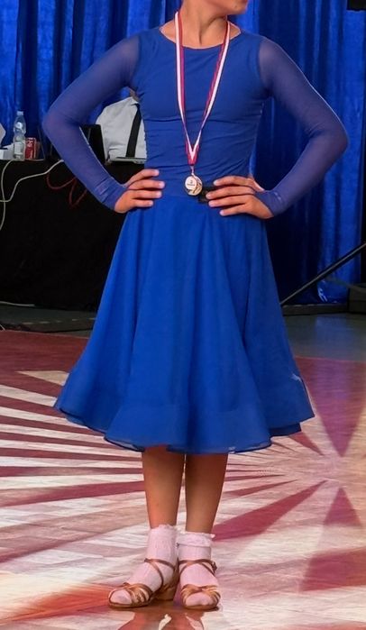 sukienka turniejowa do tańca towarzyskiego