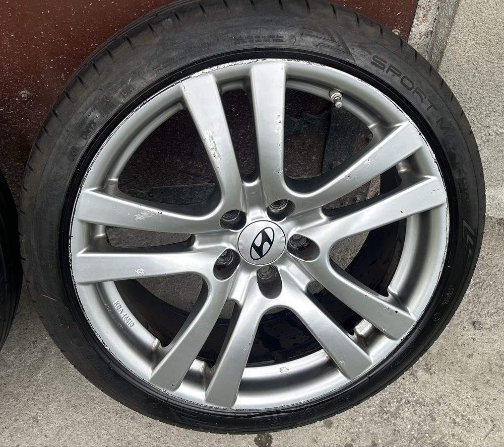 Kola Rial 5x114,3 z oponami letnimi 205/45 R18