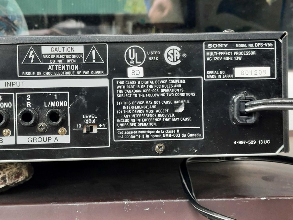 SONY DPS V55 procesor dżwięku