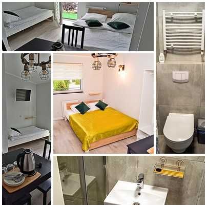 Pokoje z łazienkami Łazy nad morzem -sauna , jacuzzi-relaks.