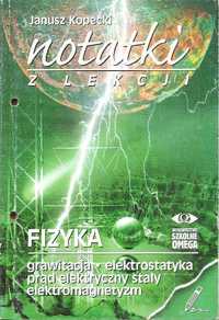 Notatki z lekcji Fizyka grawitacja elektrostatyka wyd. Szkolne Omega