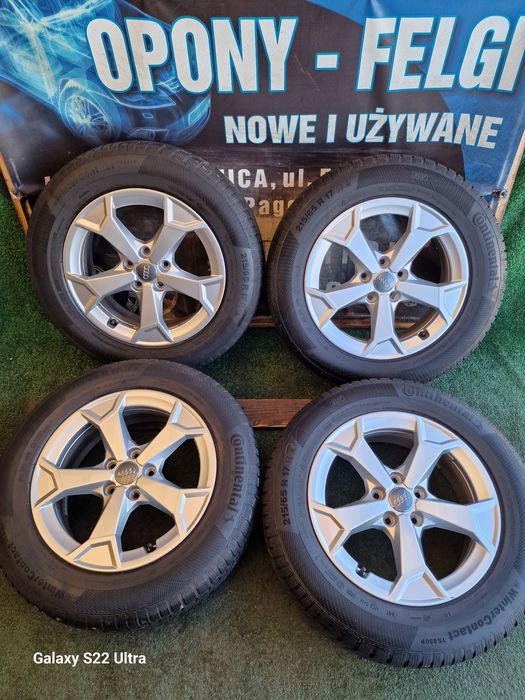 Koła zimowe 17 5×112 Audi Q3 Vw Tiguan Skoda Kodiaq Seat Tarraco