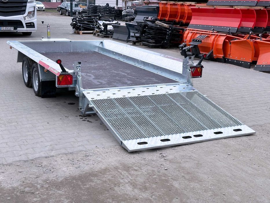 TEMARED BUILDER 3516/2 3,5T - Przyczepa pod minikoparkę, nowa, SOLIDNA