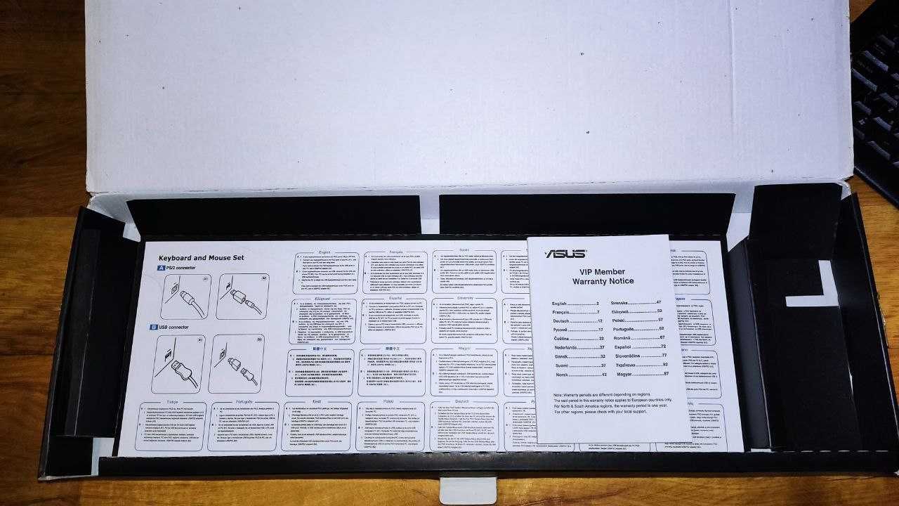 Клавіатура з комплекту ASUS U3500