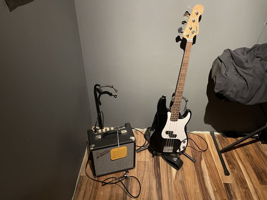 ZESTAW Bass Fender + Wzmacniacz Fender Rumble15