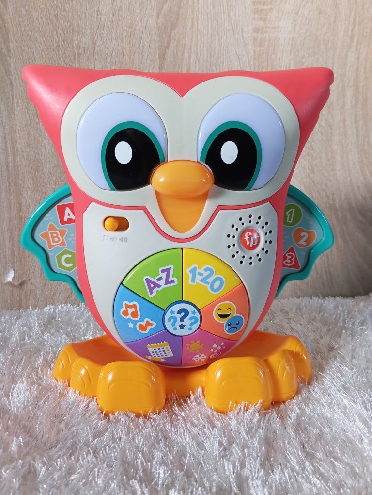 Fisher Price interaktywna sowa