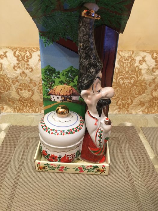 Сувенир козак с трубкой