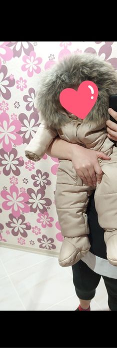 Комбінезон зимовий дівчинка хлопчик