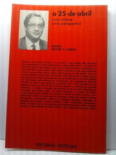 O 25 de Abril uma Síntese uma Perspectiva.